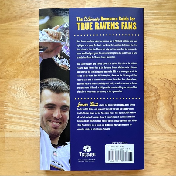 100 Things Ravens Fans Should Know & Do Before They Die Book - Picture 2 of 2